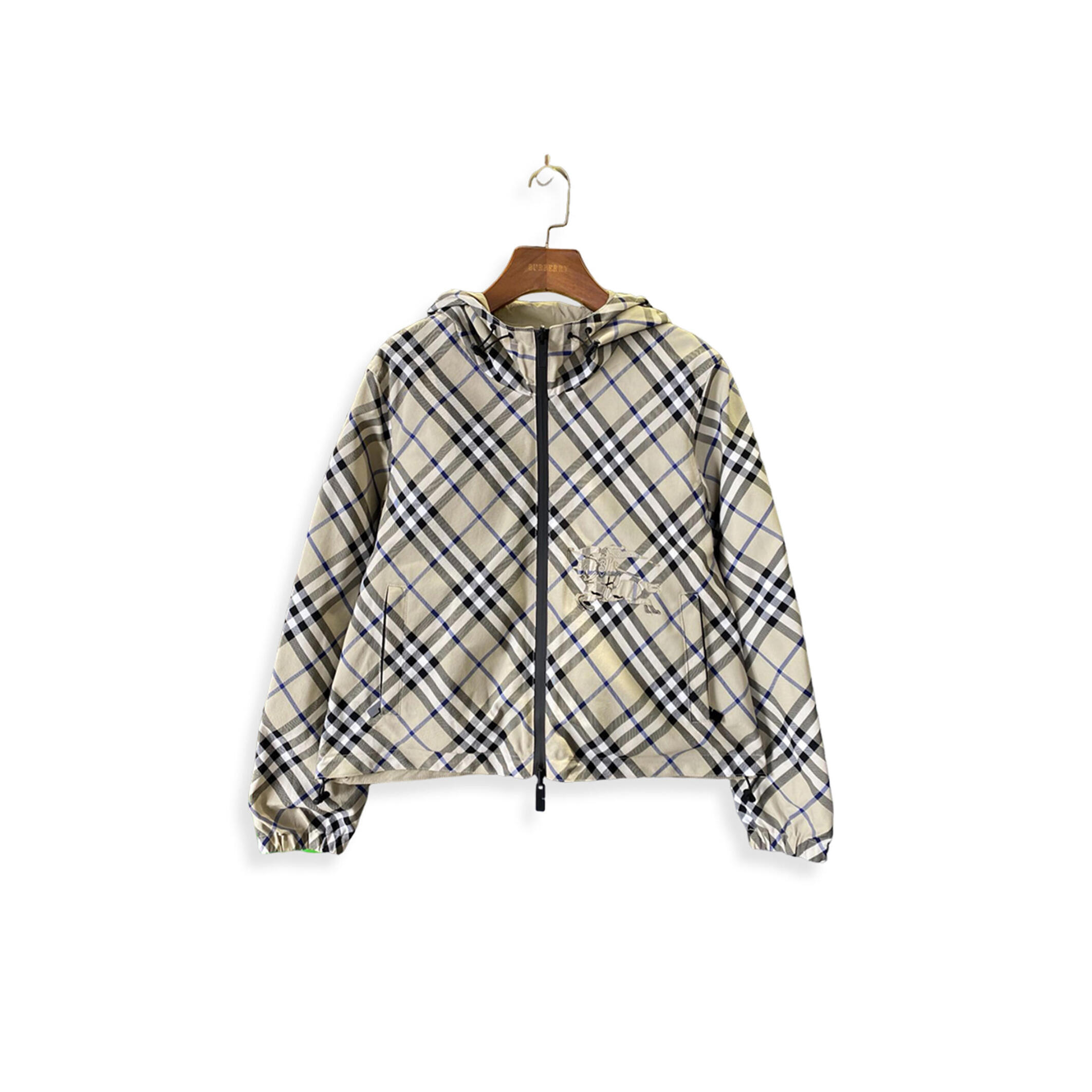 BURBERRY CHECK LIGHTWEIGHT JACKET 